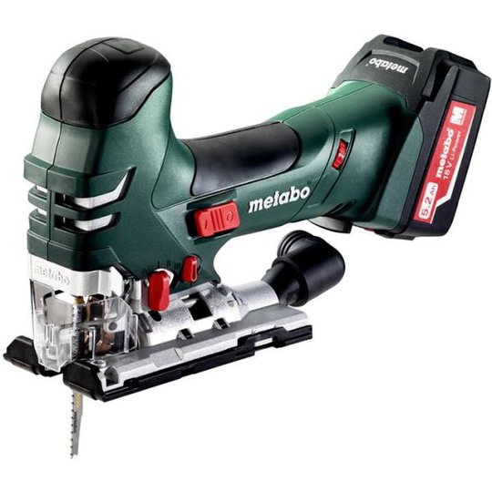 Metabo STA 18 LTX 140 Sticksåg med 5,2Ah batterier och laddare