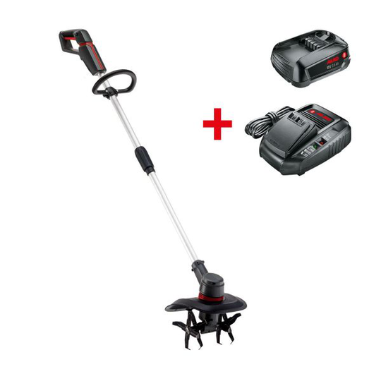 AL-KO TL 1820 Jordfräs med batteri och laddare