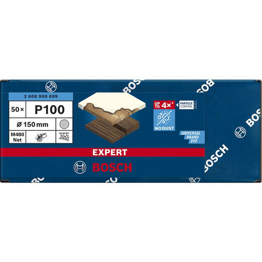 Bosch Expert M480 Slipnät Ø 150 mm. 50-pack K120