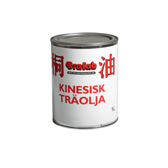 Brafab 7614 Träolja 1 l, kinesisk, ofärgad