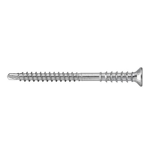 VSB 44080 Karmskruv med borrspets, 6 x 80 mm, 100-pack
