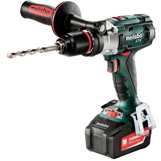 Metabo SB 18 LTX Impuls Slagborrmaskin med 4,0Ah batterier och laddare