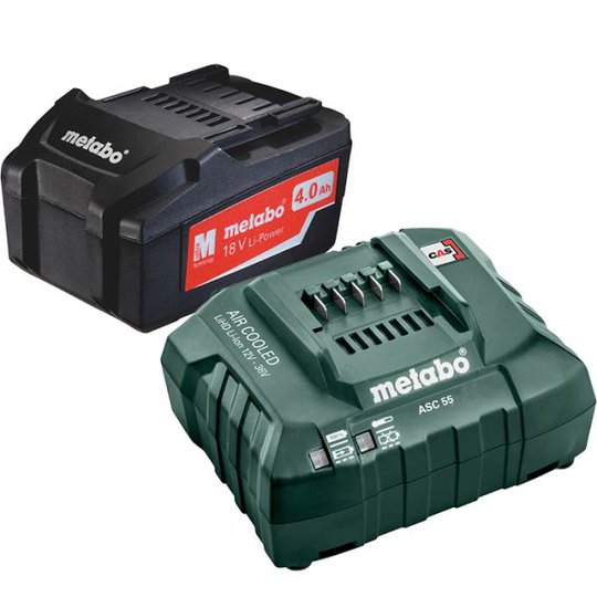 Metabo Li-Power 18V 4,0Ah, ASC 55 12-36 V Laddpaket