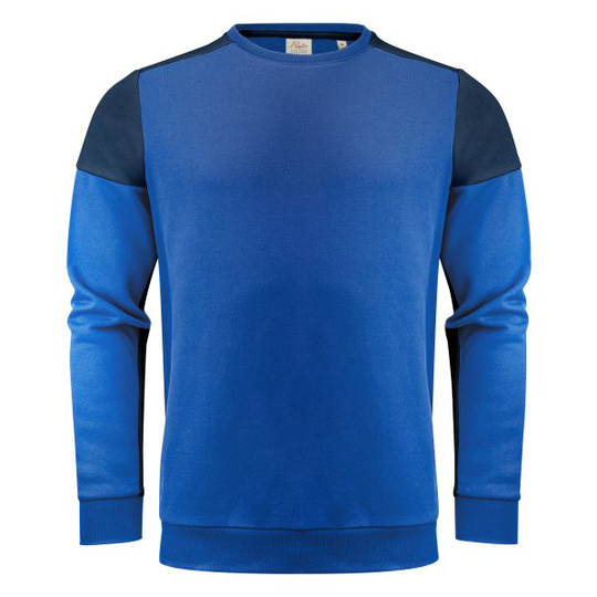 Printer Prime Crewneck Tröja Blå;Marinblå