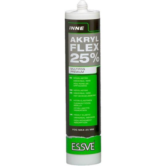 ESSVE FLEX 25% Akryl Vit, 300ml
