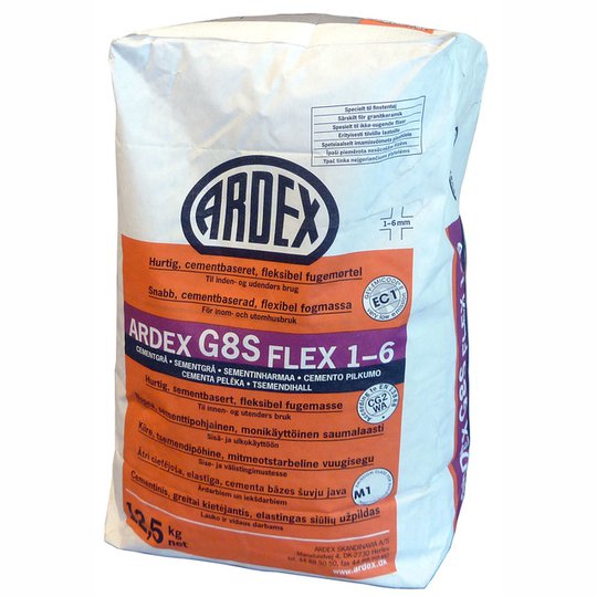 KAKELFOG G8S CEMENTGRÅ 12,5KG