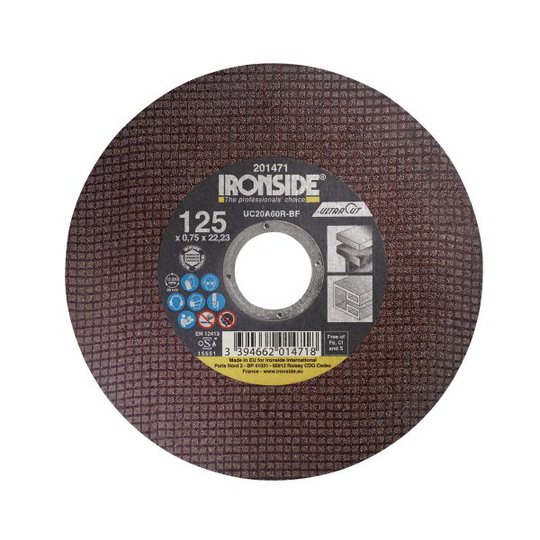 Ironside Ultracut Kapskiva 125 cm 125x0,75x22 mm
