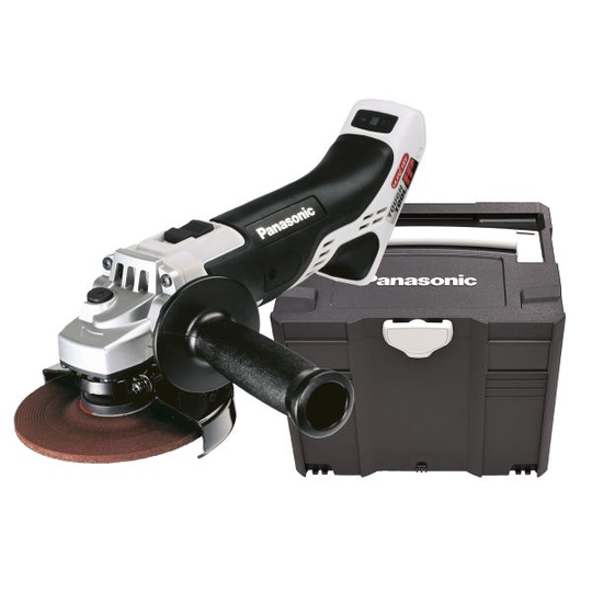 Panasonic EY46A2XT Vinkelslip Ø125 mm, utan batteri och laddare