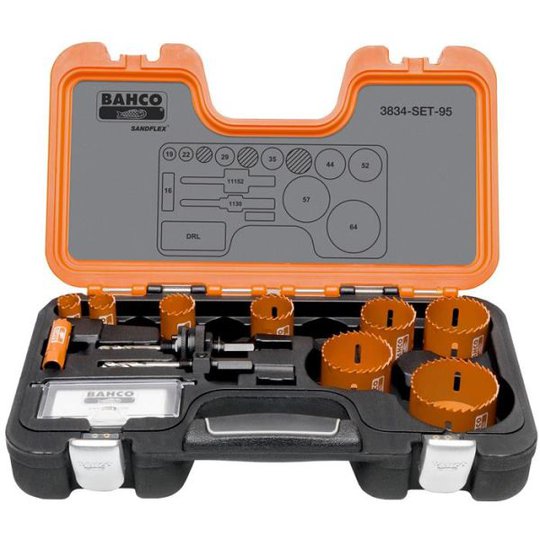 Bahco 3834-SET-95 Hålsågsats