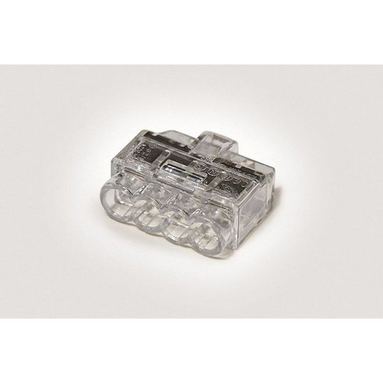 Hellermann Tyton 148-90038 Toppklämma 4-polig, 100-pack