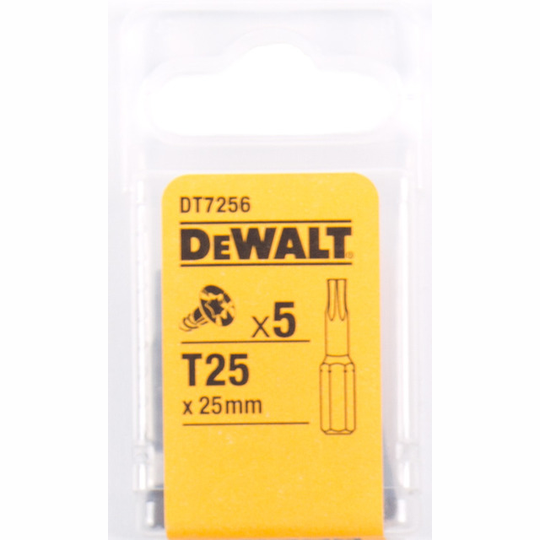 BITS TORX TX T25 25MM 5-PACK | Beijerbygg Byggmaterial