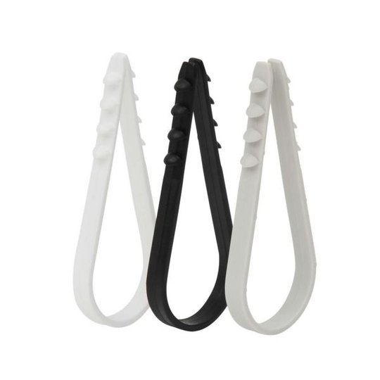 Castor DKS 3-13G Kabelfäste 3-13 mm,200-pack Grå