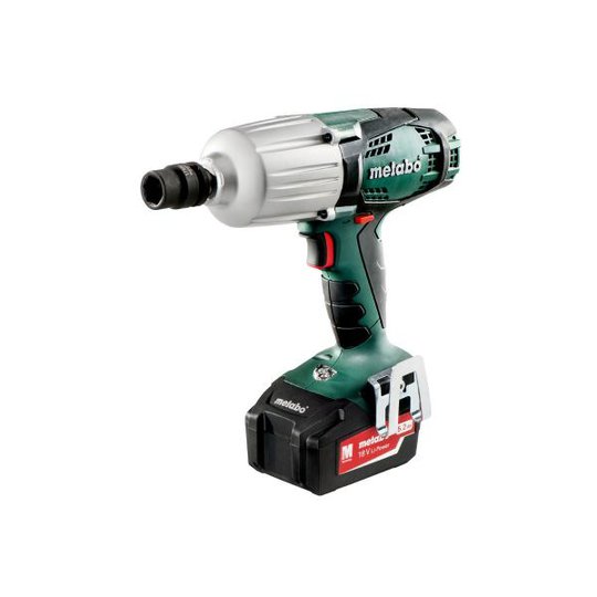 Metabo SSW 18 LTX 600 Mutterdragare med 5,2Ah batterier och laddare