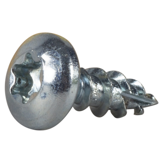 TRÄSKRUV ESSDRIVE KULLRIG SKALLE FZB 4X12MM | Beijerbygg Byggmaterial