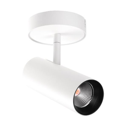 SG Armaturen Tube Mini S Spotlight LED, 17W 3000K, vit