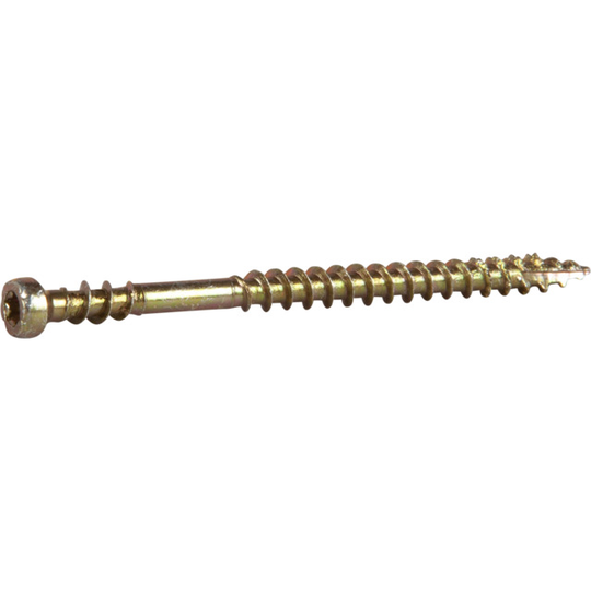 SOCKELSKRUV TX10 GULKROMATERAD 3,9X57 20ST | Beijerbygg Byggmaterial