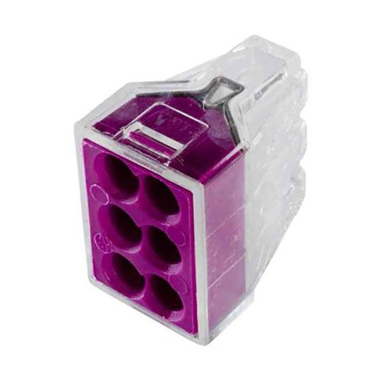 Wago 773-106 Toppklämma 6-ledare, 50-pack