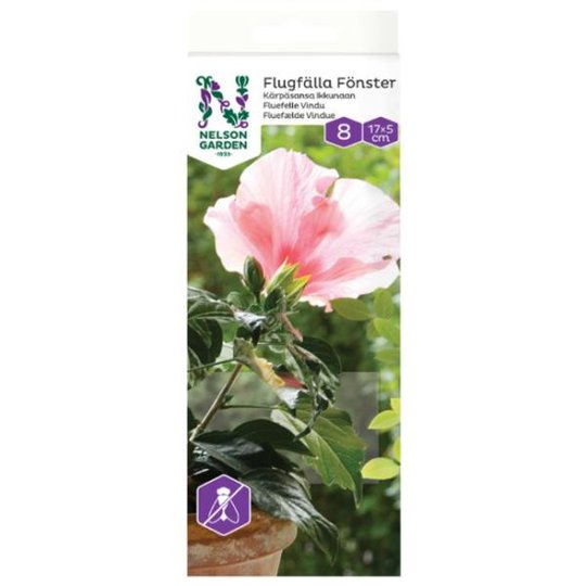 Nelson Garden 8650 Flugfälla för fönster, 8-pack