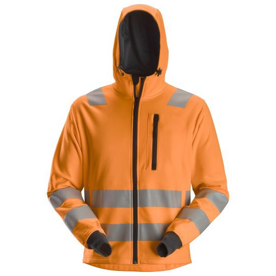 Snickers 8039 AllroundWork Luvtröja varsel, orange XS