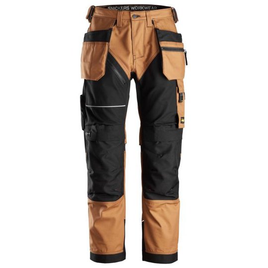 Snickers 6214 RuffWork Arbetsbyxa brun 44