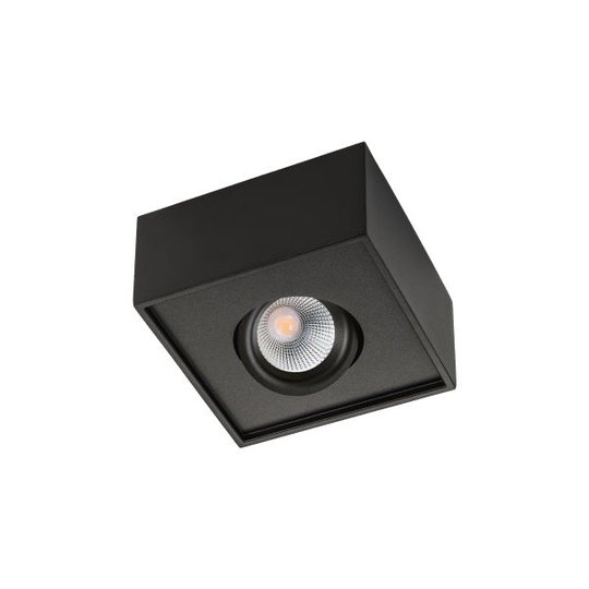 SG Armaturen Cube Lux Downlight 7 W, 540 lm Svart