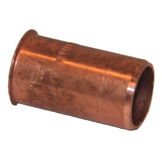 Ezze 1866111 Stödhylsa maxtemperatur +95°C, med rillor 8 x 0.8 mm