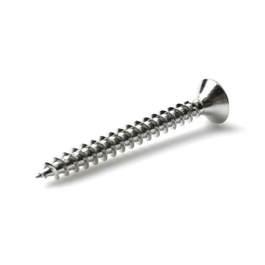 Arvid Nilsson 56903016 Träskruv TKFX VVS A2, polerad, 100-pack 3,0x16 mm