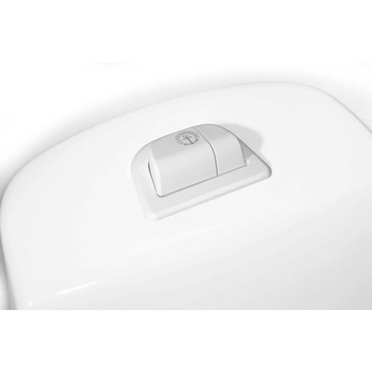 Gustavsberg Nautic Duo 5522 Knapphus dubbelspolning, till WC-Nautic Vit