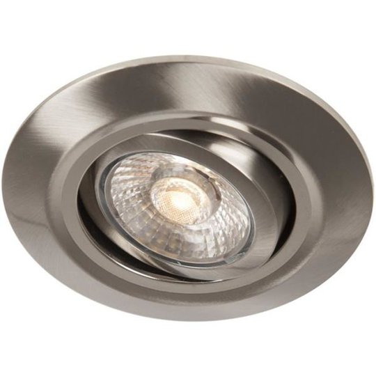 Hide-a-Lite Comfort Quick Downlight borstat stål, tune