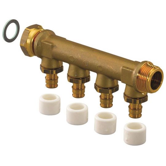 Uponor 1870283 Fördelare c/c 35 mm, G20 4 avstick