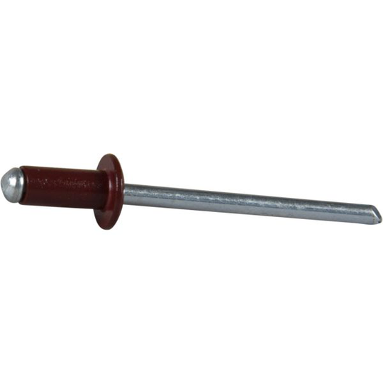 ESSVE 62737 Blindnit Ø4 x 8 mm, alu/stål, öppen Röd, 650-pack