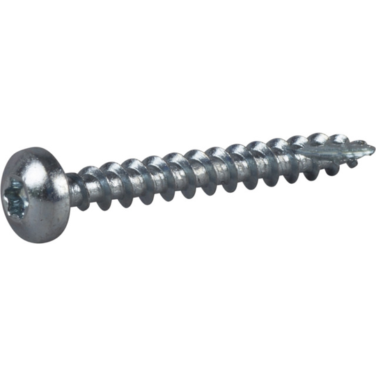 TRÄSKRUV KULLRIGT HUVUD TX10 HELGÄNGAD FZB 3,5X30MM | Beijerbygg Byggmaterial