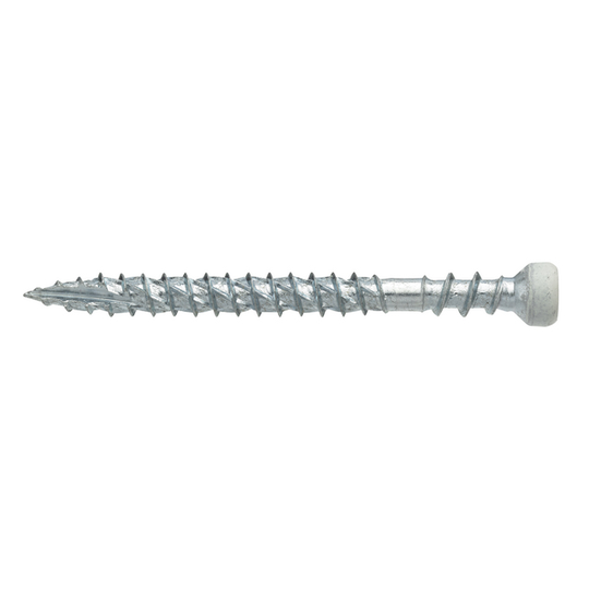 LIST/SOCKELSKRUV TRÄ JETTING VIT 3,5X41 200ST V5641 | Beijerbygg Byggmaterial