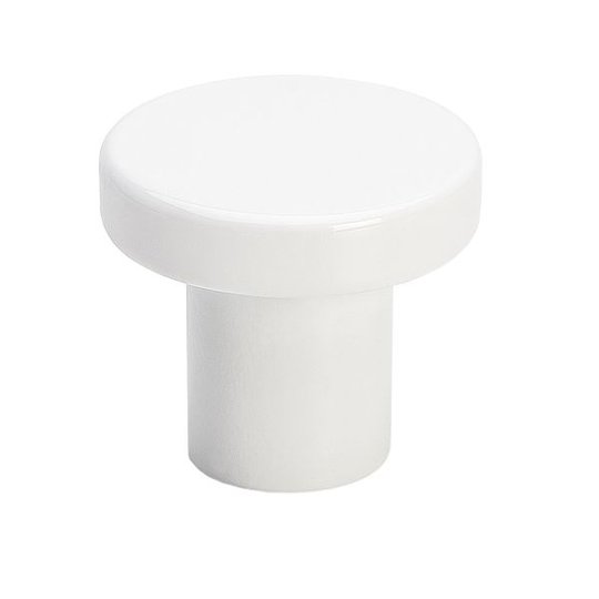 Gustavsberg K6 Knopp ⌀28 mm, lackad Vit