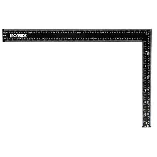 Ironside 102549 Stålvinkel svart 60 cm