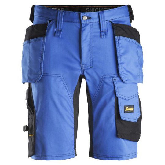 Snickers 6141 AllroundWork Arbetsshorts blå/svart 44
