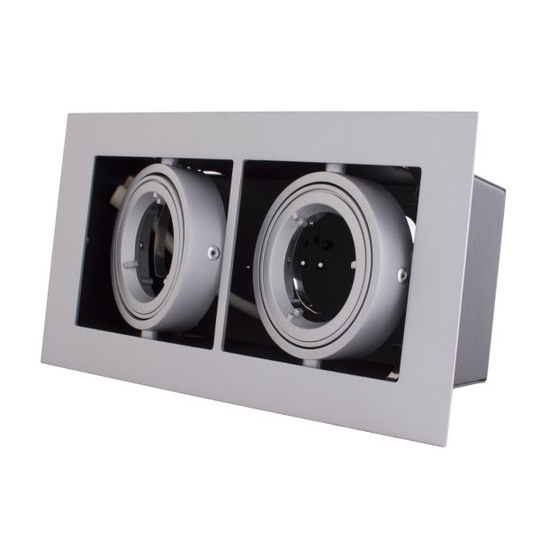 Designlight D-1942 Downlight MR16, 2x35W