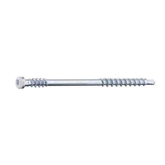 Grabber LTX62VITC Listskruv med bits 3,3 x 62 mm, 100-pack Vit