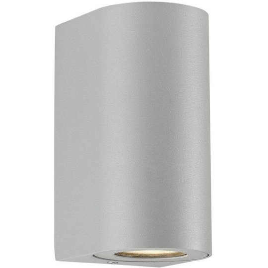 Nordlux CANTO 49721010 Väggarmatur med 2x6W LED, IP44, 2700K Grå