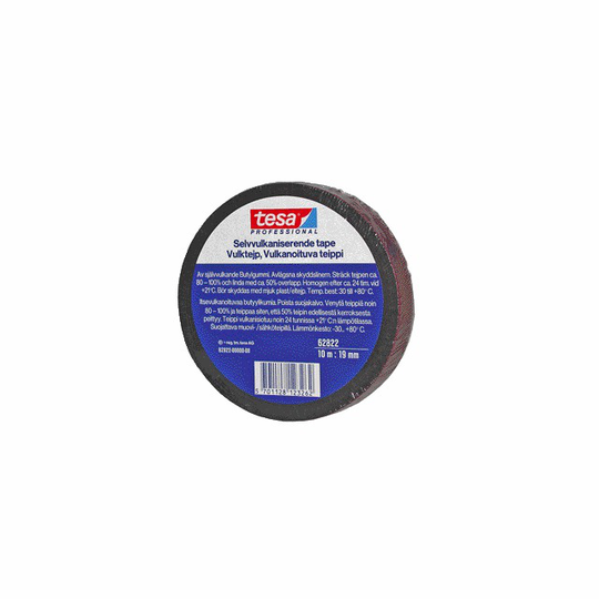 VULKBAND 62822 TESA SVART | Beijerbygg Byggmaterial