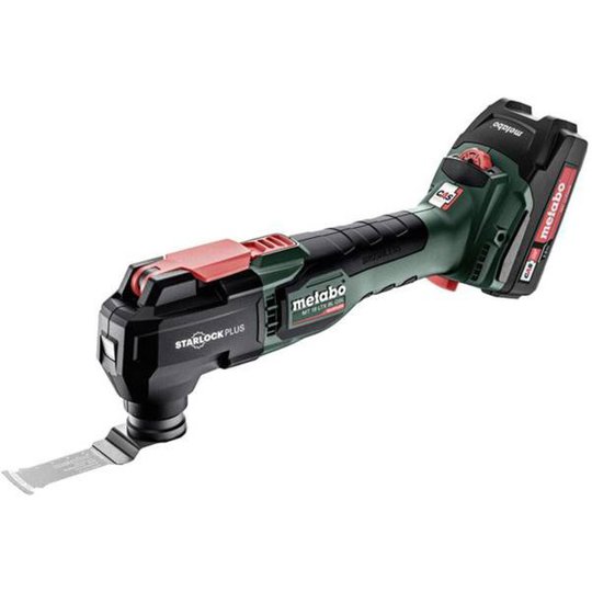 Metabo MT 18 LTX BL QS Multiverktyg 2 st. Li-Power 2,0 Ah batterier