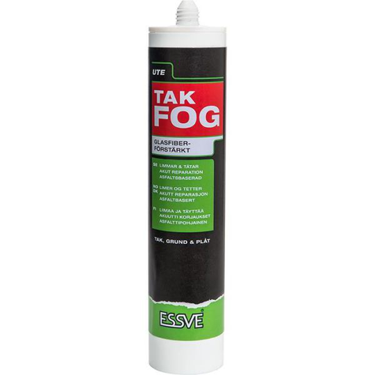 ESSVE Tak och Grund Takfog svart, 300ml