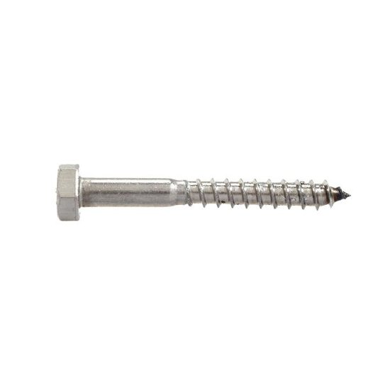 Almén Special Fastener 571210200 Sexkantsträskruv FZB 4.6 DIN 571 10 x 200 mm, 50-pack