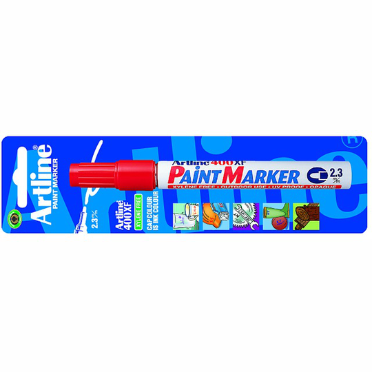 MÄRKPENNA ARTLINE 400XF RÖD | Beijerbygg Byggmaterial