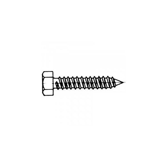 REYHER 079760130063045 Plåtskruv 250-pack 6.3x45 mm