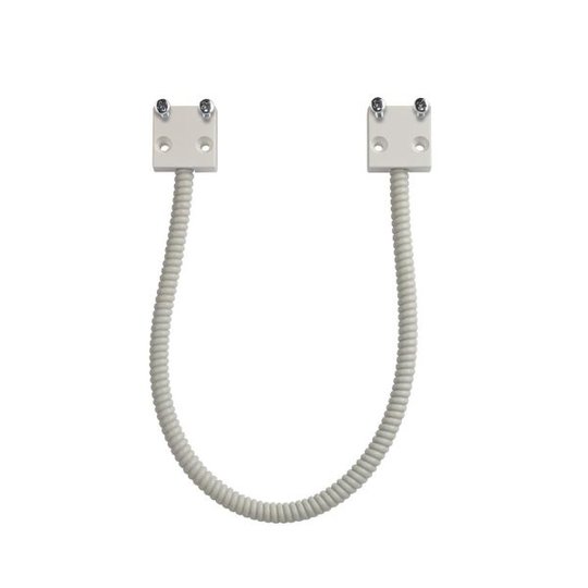 Alarmtech DL 8-40 W Karmöverföring 400 x 8 mm, med 4 skruvar Vit