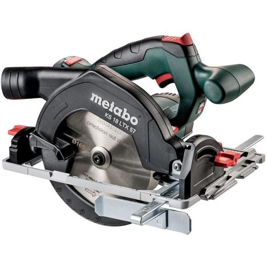 Metabo KS 18 LTX 57 Cirkelsåg med väska, utan batterier och laddare