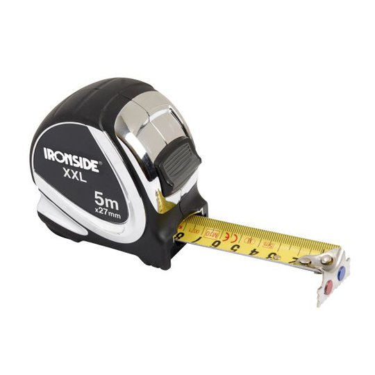 Ironside 102345 Måttband 5 m, med magnet