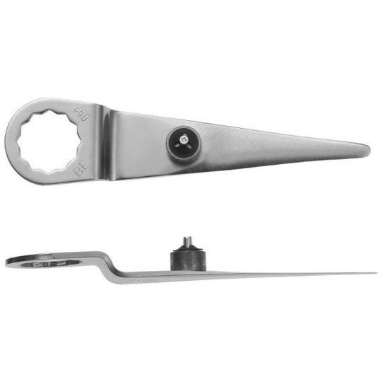 Fein 63903099010 Fönsterkniv fast djupanslag, z-bockning, 2-pack 120 x 16 mm