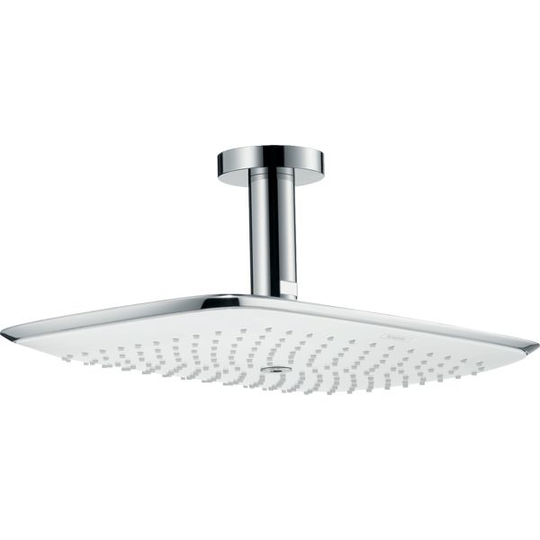 Hansgrohe PuraVida Huvuddusch krom/vit, 391x261 mm